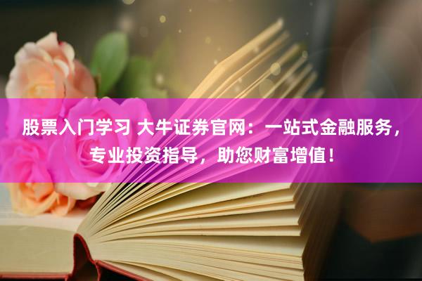 股票入门学习 大牛证券官网：一站式金融服务，专业投资指导，助您财富增值！